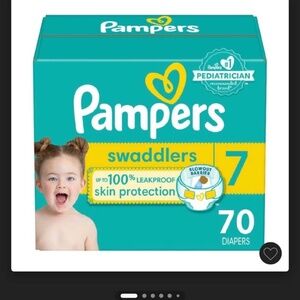 Pampers Swaddlers Diapers 70 Count